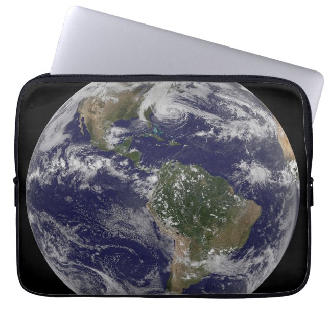 Hurrikan Sandy an der Ostküste der USA. 2 Laptopschutzhülle (Vorderseite)