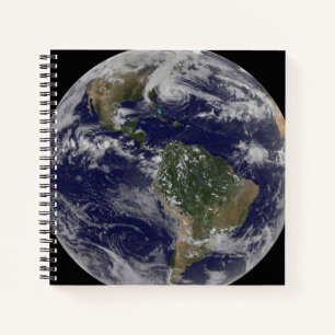 Hurrikan Sandy an der Ostküste der USA. 2 Notizbuch