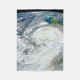 Hurrikan Sandy an der Ostküste der USA. 3 Fleecedecke