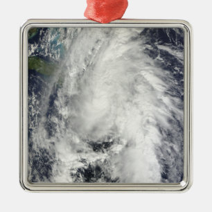 Hurrikan Tomas Ornament Aus Metall