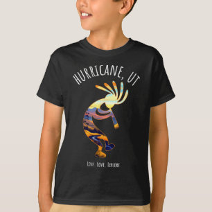 Hurrikan Utah Usa tanzt Kokopelli Design T-Shirt