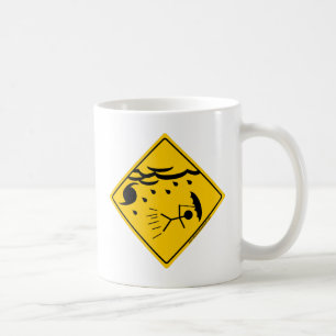 Hurrikan-Wetter-Warnungs-Waren und Kleidung Kaffeetasse