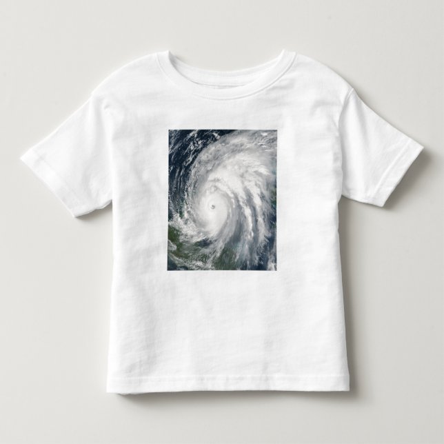 Hurrikan Wilma über Mexiko Kleinkind T-shirt (Vorderseite)