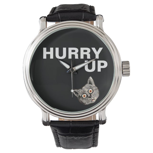 HURRY UP ARMBANDUHR (Vorderseite)