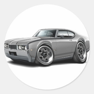 Hurst 1968 Olds Runder Aufkleber