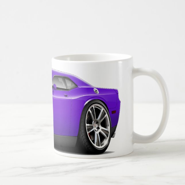 Hurst Herausforderer-lila Auto Kaffeetasse (Rechts)