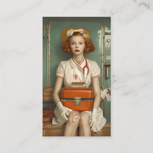 Hurt Nurse Visitenkarte (Vorderseite)