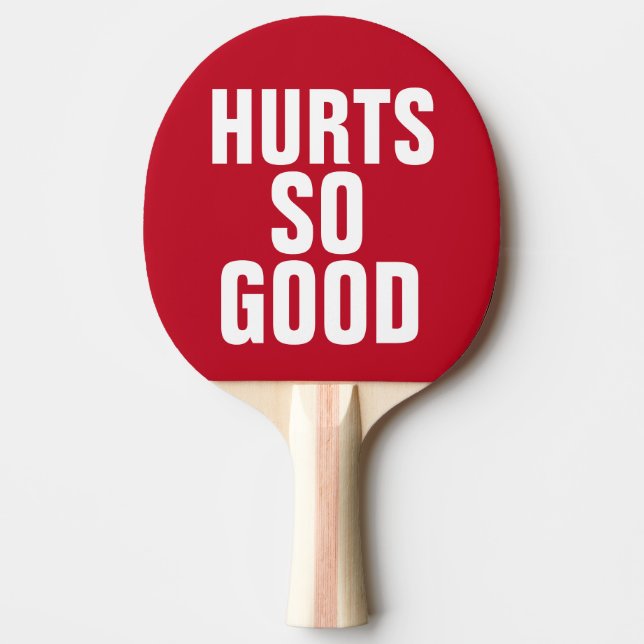HURTS SO GOTT VALENTINE'S DAY PADDLES TISCHTENNIS SCHLÄGER (Vorderseite)