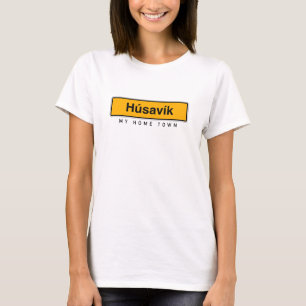 Husavik meine Zuhause Island das beste Lied T-Shirt