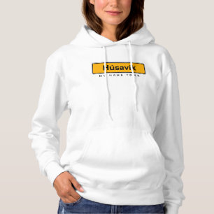 Husavik meine Zuhause town Island bester Song Hoodie