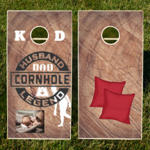 "Husband dad cornhole legendäre personalisiert