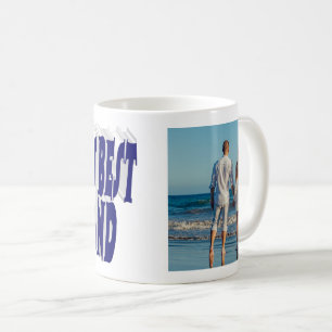 Husband-Foto mit dunkelblauem Text Kaffeetasse