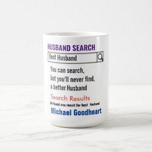 Husband Funny Search Tasse