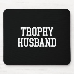 Husband Groom Vater Joke Funny Trophy Ehemann Mousepad