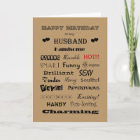 Husband Happy Geburtstag Worte des Loses