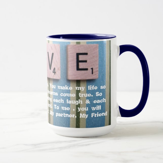 HUSBAND I LIEBE DICH TASSE (Rechts)