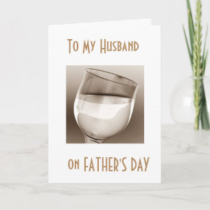 "HUSBAND, LASS'S FEIEREN SIE" VATER'S DAY KARTE