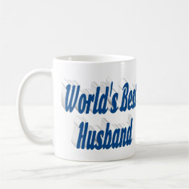 Husband mit halbblauer Tasse