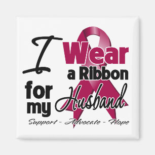 Husband - Multiples Myelom Ribbon Magnet
