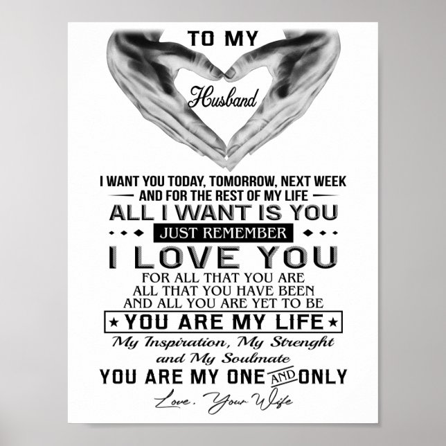 Husband Poster (Vorne)