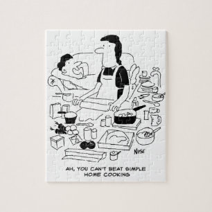 Husband sagt: "Einfache Zuhause-Kochen kann man ni