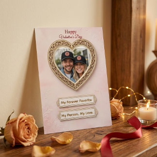 Husband Valentine’s Day – My Person My Love Feiertagskarte