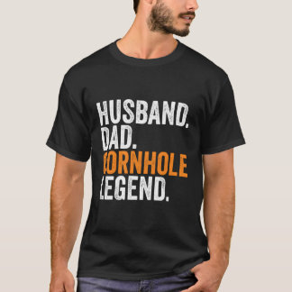Husband Vater Corner Hole Legend Beruf Office T-Shirt