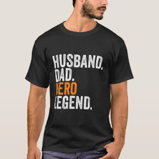 Husband Vater Hero Legend Beruf Office T-Shirt