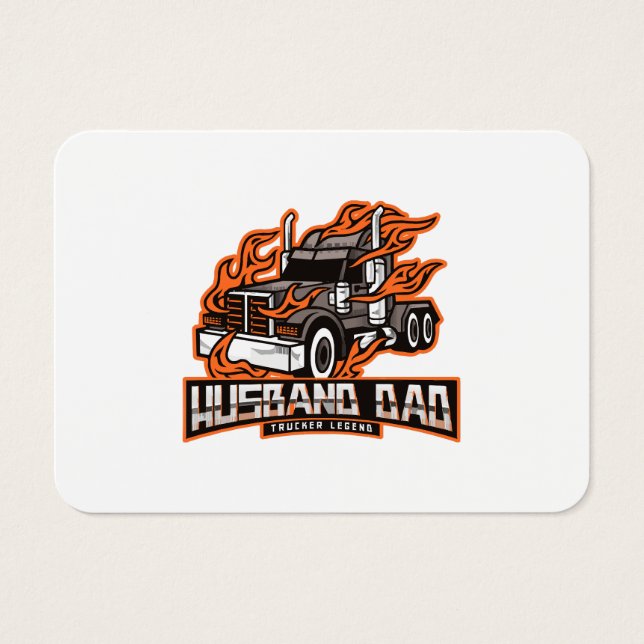 Husband Vater Trucker Legend (Vorderseite)