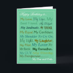 Husband-Verlobte-Boyfriend Birthday Card Lieblingk Karte<br><div class="desc">Aus meiner Wortkunst-Kartensammlung. ziemlich beliebt.</div>
