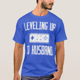 Husband Verlobte Zocker Computerspiele Geschenk T-Shirt