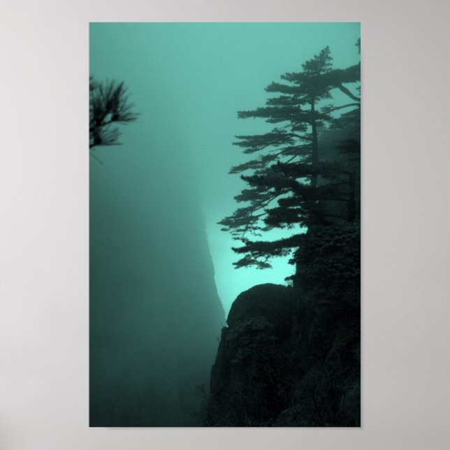 Hushan Mountains Poster (Vorne)