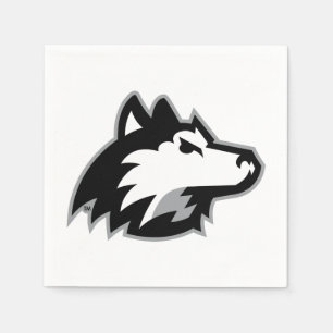 Huskies der Nord-Illinois Serviette