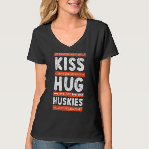 Huskies geben Ihnen Ihr Herz sibirischen Husky D T-Shirt