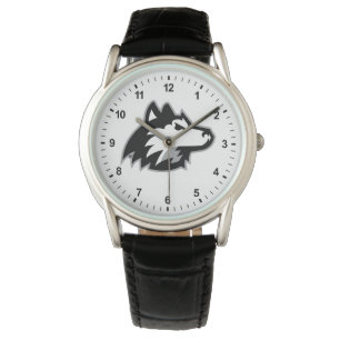 Huskies im Norden Illinois Armbanduhr