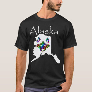 Huskies letzte Grenze Souvenirs Schlittenhund Sibi T-Shirt