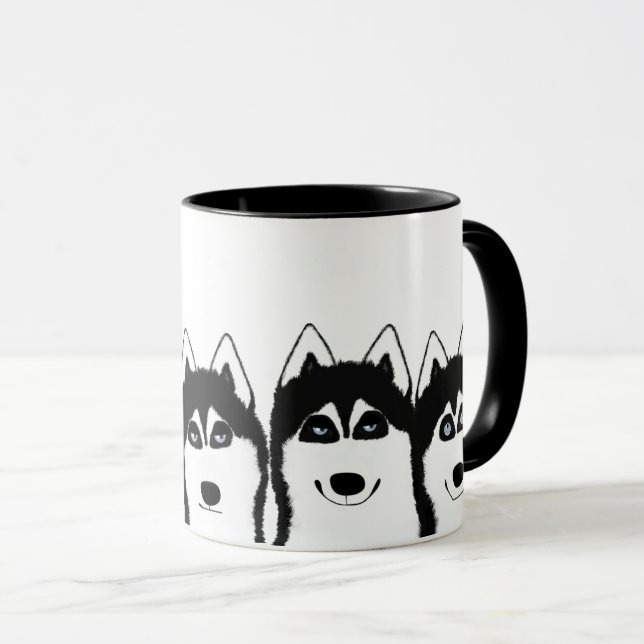 Huskies Mug (Devant droit)