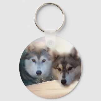 Huskies Schlüsselanhänger