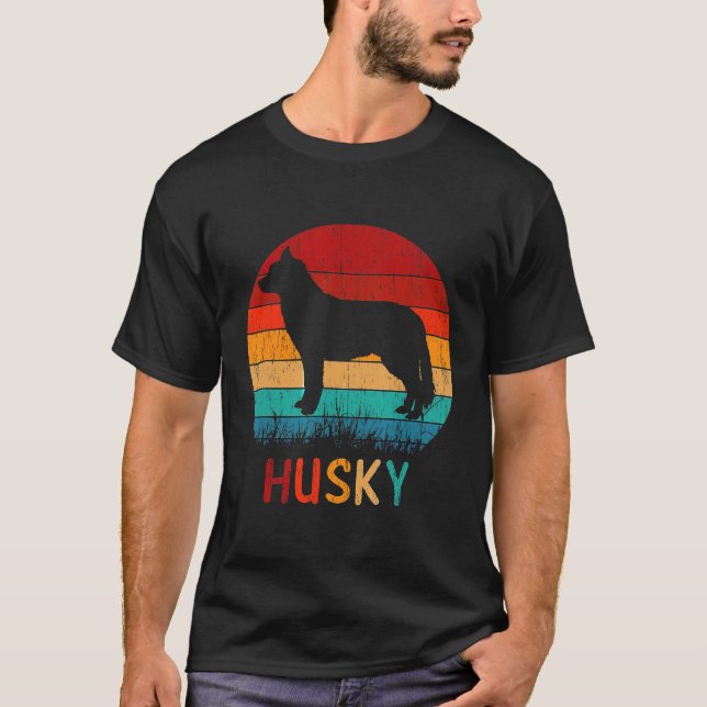 Husky 70er Breed T-Shirt (Vorderseite)