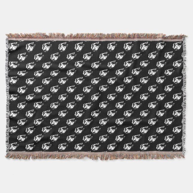 Husky Blanket Siberian Husky Dog Throw Blankets Decke (Vorderseite)