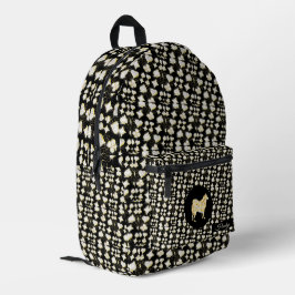 HUSKY BLING BEDRUCKTER RUCKSACK