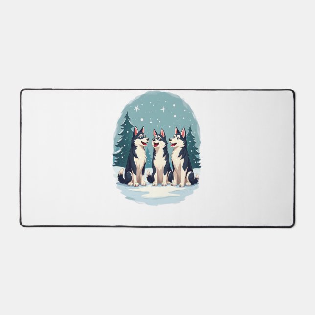 Husky Christmas Choir (Recto)