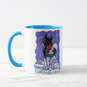 Husky Christmas Tasse