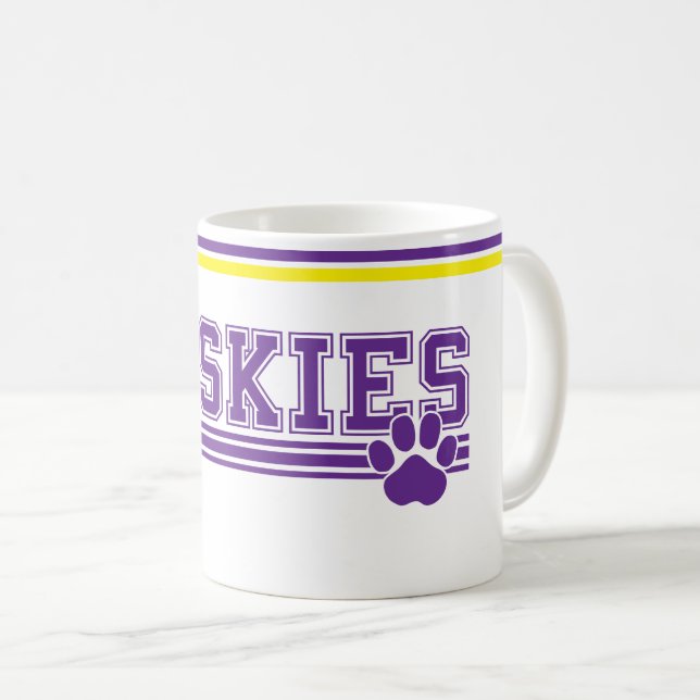 Husky Coffee Tasse (VorderseiteRechts)