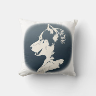 Husky Coussin Siberian Husky Malamute Cadeaux