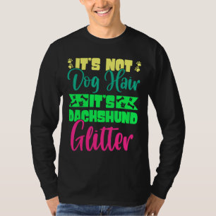 Husky Dackel Glitzer Breed Weiner Dog T-Shirt