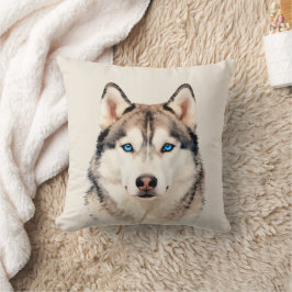 Husky Dog Art Design Kissen