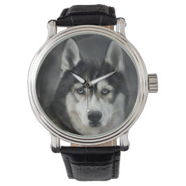 Husky Dog Big Dog Animal Pet Armbanduhr