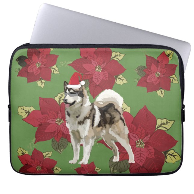 Husky Dog Christmas Case (Vorderseite)