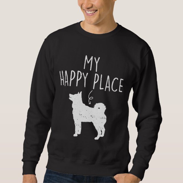 Husky Dog Mama Sweatshirt (Vorderseite)